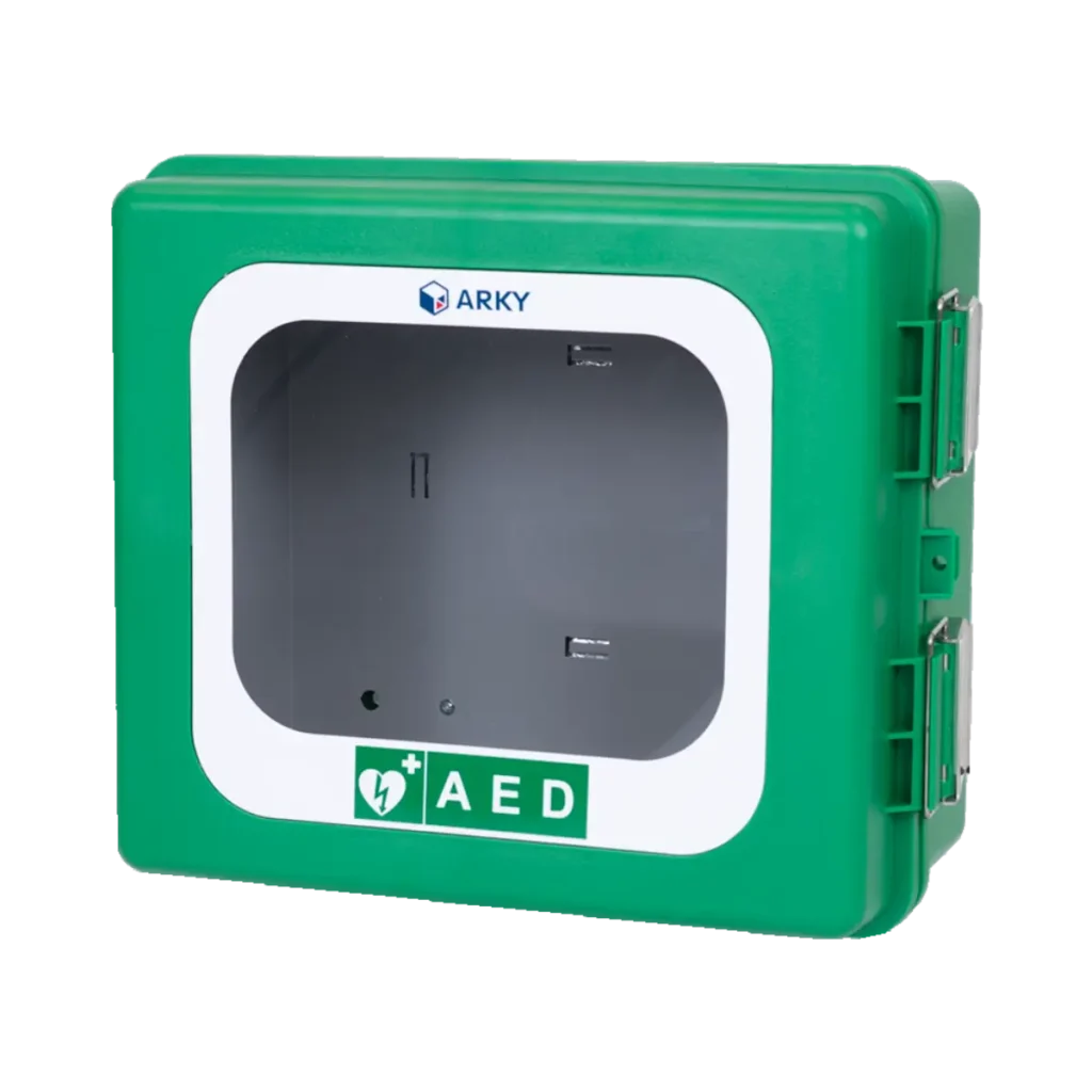 SKÅP TILL HJÄRTSTARTARE (-45 GR)