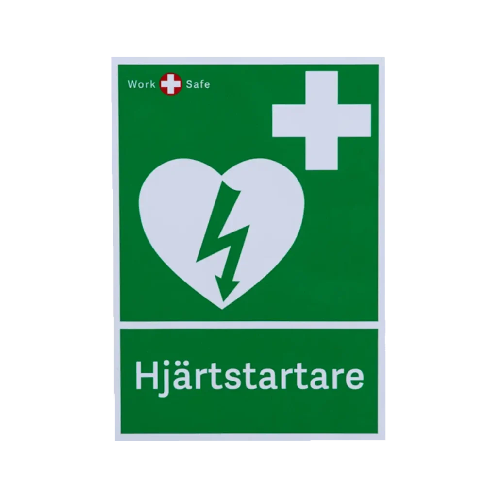 SKYLT HJÄRTSTARTARE